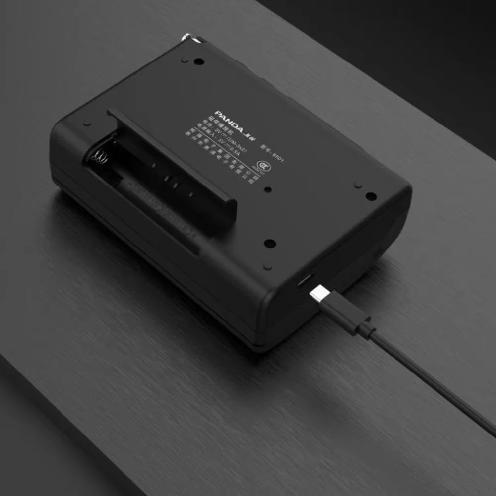 Portable Tape AM/FM Radio Retro Cassette Music Player Walkman Tape Recorders with Loudspeaker Support 3.5Mm Headphone Play