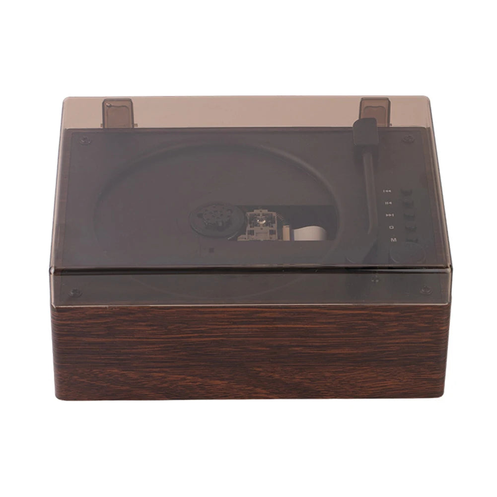 Home Music Player Rechargeable Remote Control Desktop CD Player Bluetooth-Compatible 5.0 Support CD BT USB 3.5Mm AUX Home Decor